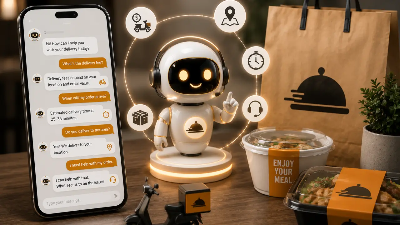 Food Delivery FAQ AI Assistant